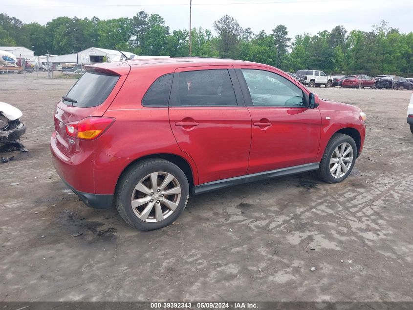 2013 Mitsubishi Outlander Sport Es VIN: 4A4AP3AU5DE012374 Lot: 39392343