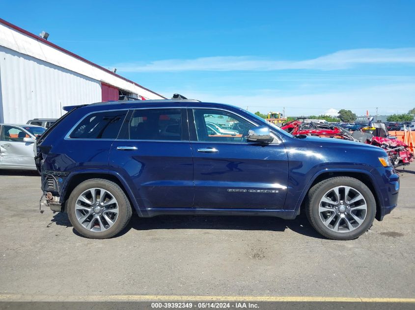 2017 Jeep Grand Cherokee Overland 4X4 VIN: 1C4RJFCG6HC811330 Lot: 39392349