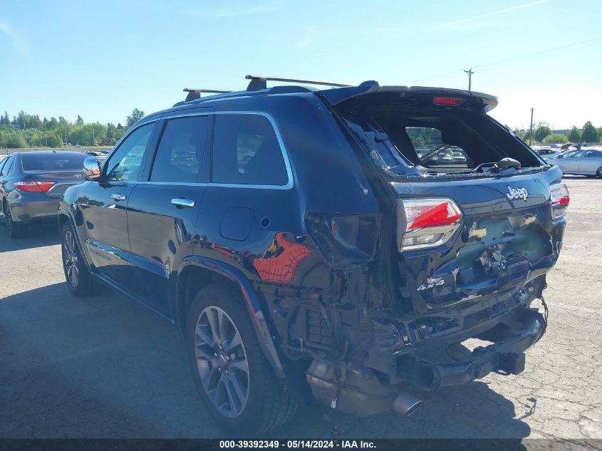 2017 Jeep Grand Cherokee Overland 4X4 VIN: 1C4RJFCG6HC811330 Lot: 39392349