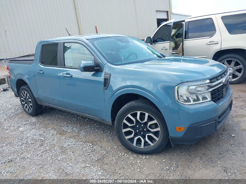 2022 Ford Maverick Lariat VIN: 3FTTW8E98NRA08257 Lot: 39392357