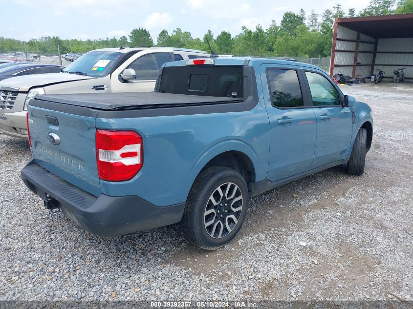 2022 Ford Maverick Lariat VIN: 3FTTW8E98NRA08257 Lot: 39392357