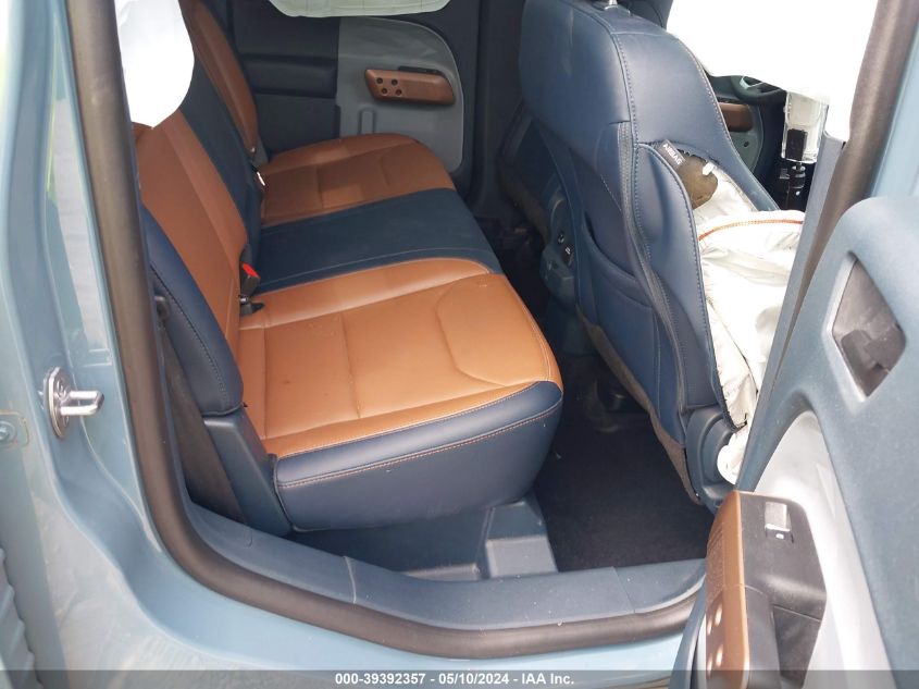 2022 Ford Maverick Lariat VIN: 3FTTW8E98NRA08257 Lot: 39392357