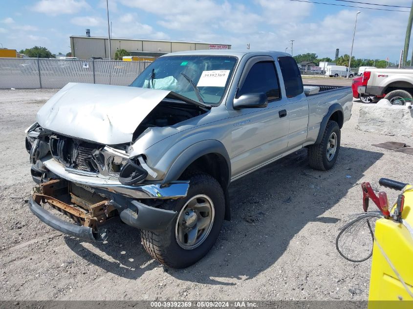 2002 Toyota Tacoma Prerunner VIN: 5TESM92N62Z068011 Lot: 39392369