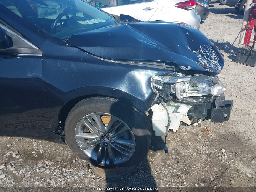 2016 Toyota Camry Se VIN: 4T1BF1FK2GU160580 Lot: 39392373