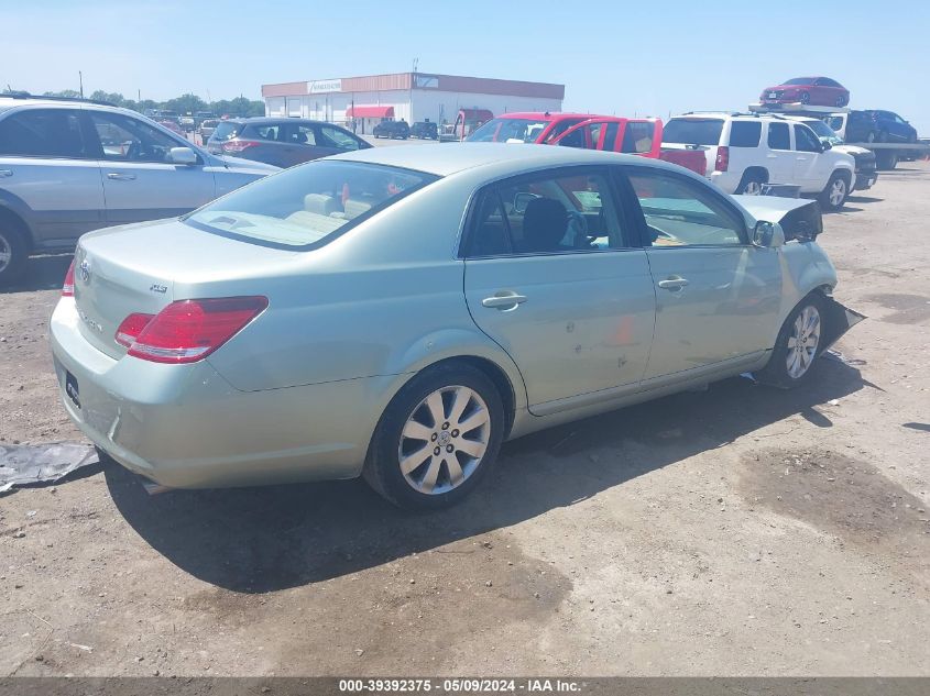 2006 Toyota Avalon Xls VIN: 4T1BK36B26U138181 Lot: 39392375