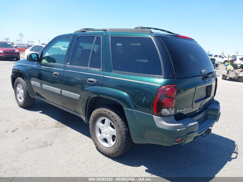 2003 Chevrolet Trailblazer Ls VIN: 1GNDS13S432144830 Lot: 39392392