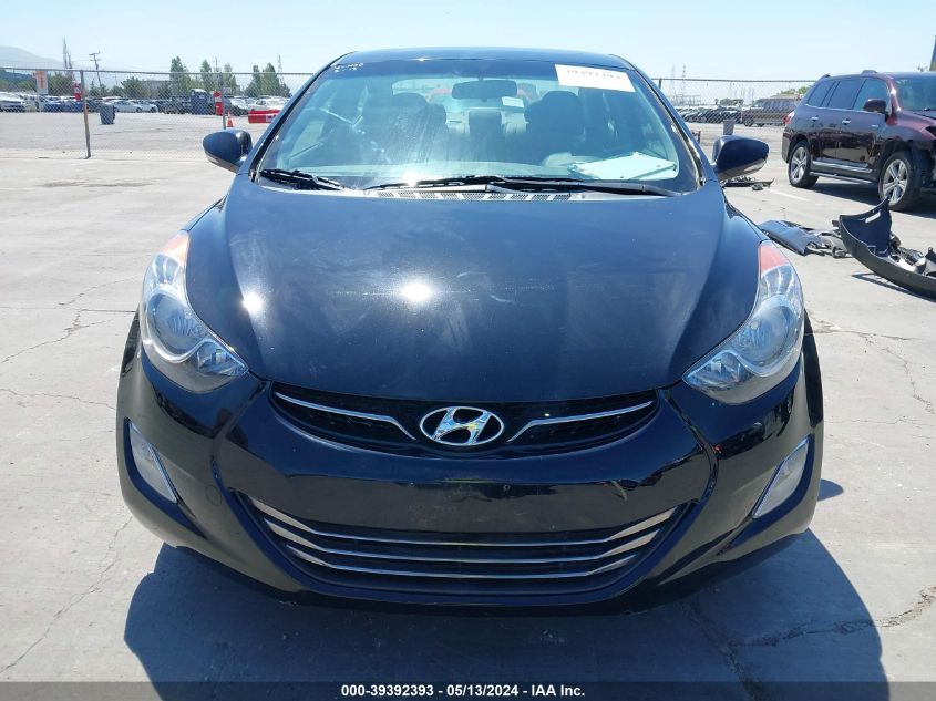 2013 Hyundai Elantra Limited VIN: 5NPDH4AE2DH211527 Lot: 39392393