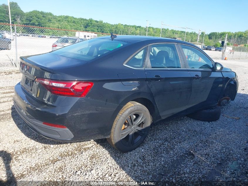 2024 Volkswagen Jetta 1.5T Se VIN: 3VW7M7BU6RM019087 Lot: 39392394