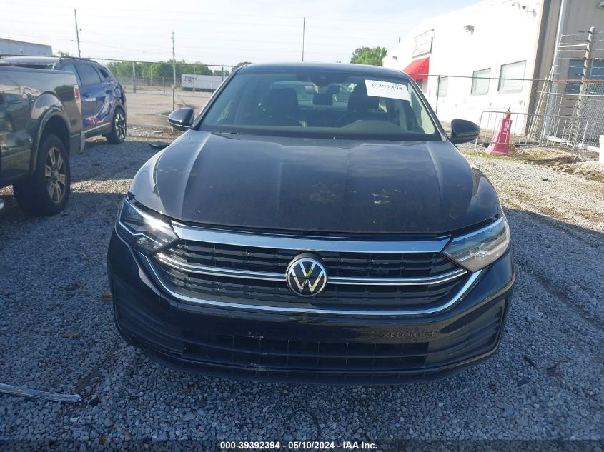 2024 Volkswagen Jetta 1.5T Se VIN: 3VW7M7BU6RM019087 Lot: 39392394