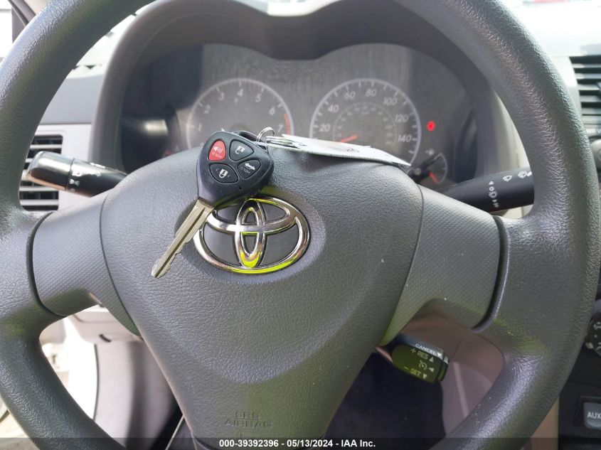 2009 Toyota Corolla Le VIN: 2T1BU40E89C165023 Lot: 39392396