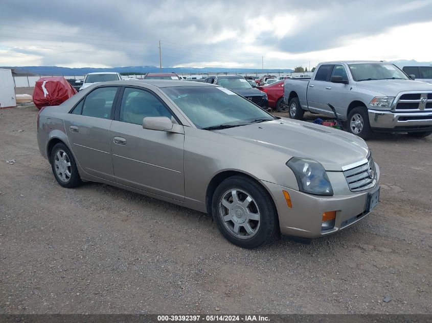 2003 Cadillac Cts Standard VIN: 1G6DM57N830167914 Lot: 39392397