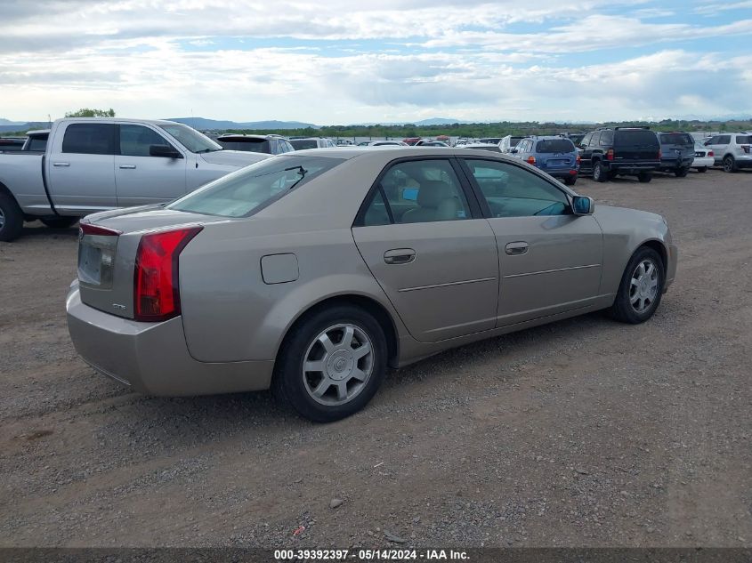 2003 Cadillac Cts Standard VIN: 1G6DM57N830167914 Lot: 39392397