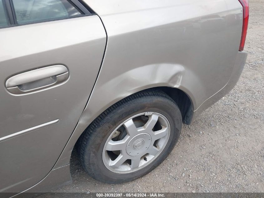 2003 Cadillac Cts Standard VIN: 1G6DM57N830167914 Lot: 39392397