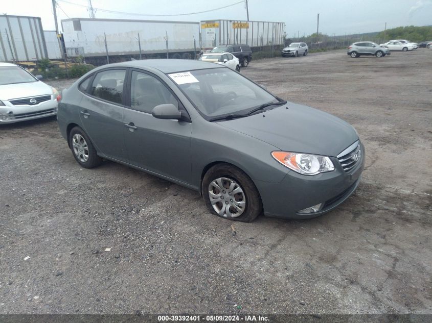 2010 Hyundai Elantra Gls VIN: KMHDU4AD4AU906592 Lot: 39392401