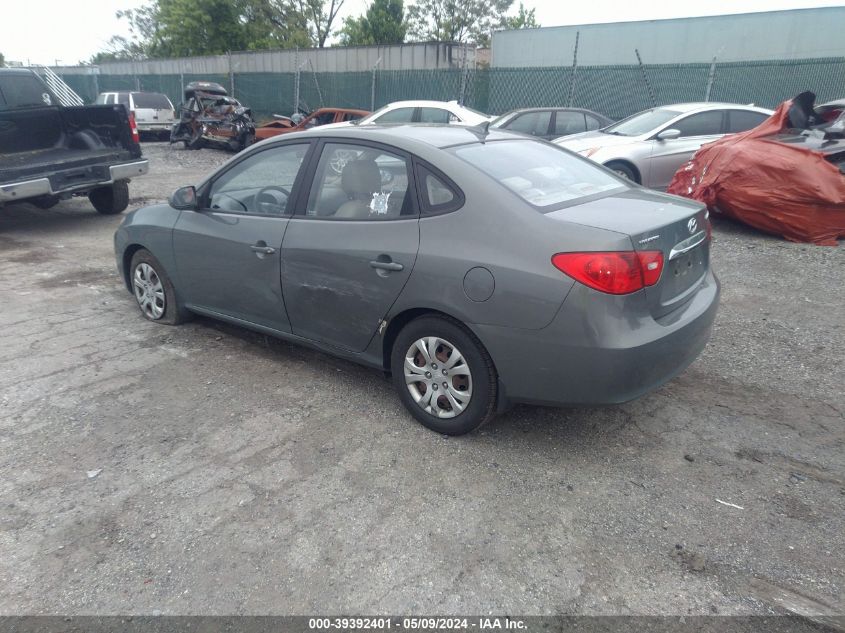 2010 Hyundai Elantra Gls VIN: KMHDU4AD4AU906592 Lot: 39392401