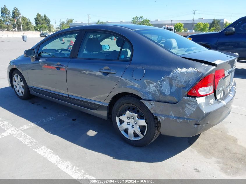 2011 Honda Civic Lx VIN: 19XFA1F5XBE030276 Lot: 39392404