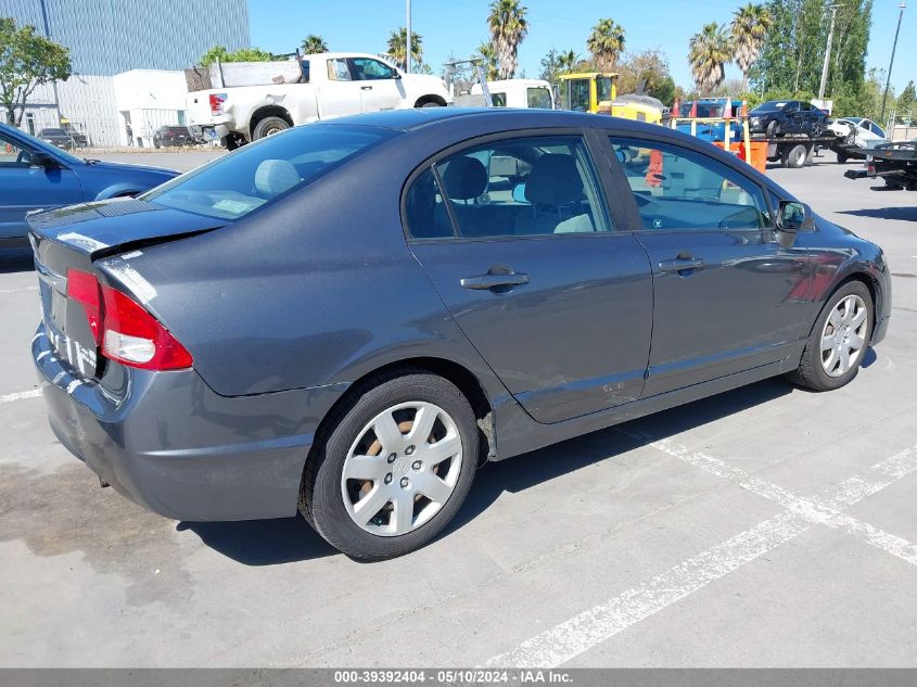 2011 Honda Civic Lx VIN: 19XFA1F5XBE030276 Lot: 39392404