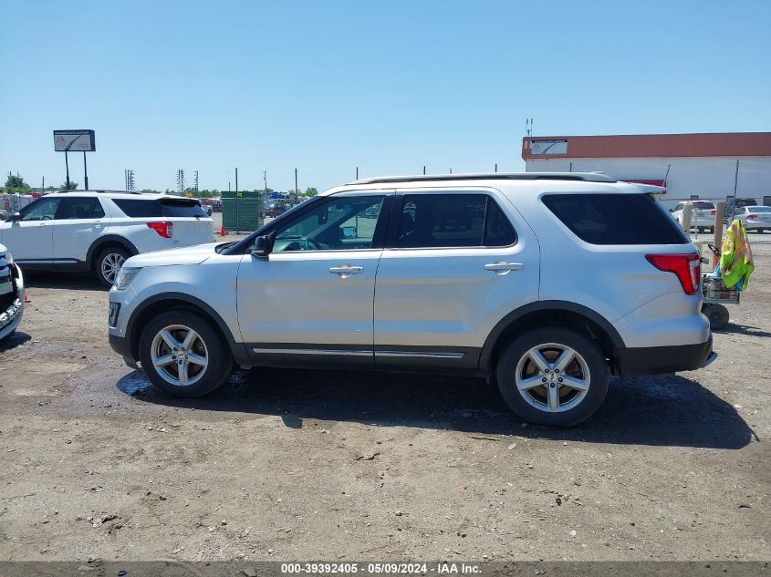 2016 Ford Explorer Xlt VIN: 1FM5K8D86GGC05933 Lot: 39392405