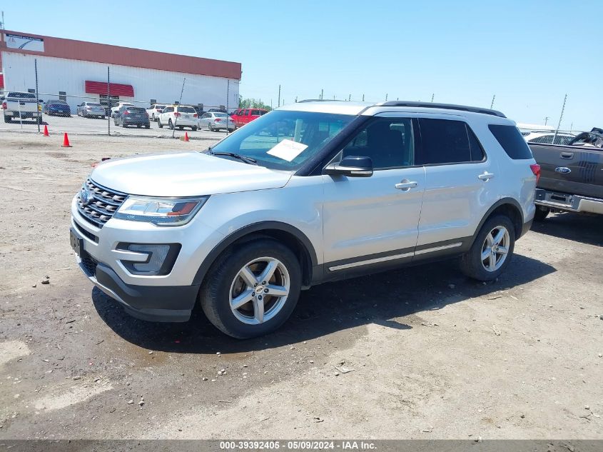 2016 Ford Explorer Xlt VIN: 1FM5K8D86GGC05933 Lot: 39392405