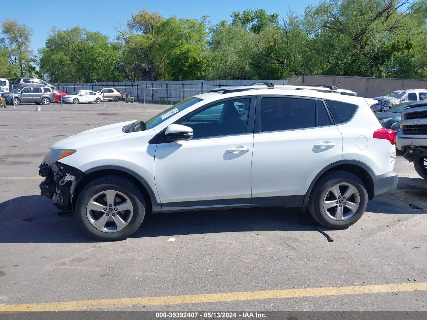 2015 Toyota Rav4 Xle VIN: 2T3RFREV1FW376094 Lot: 39392407