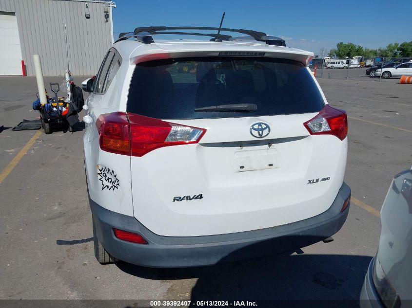 2015 Toyota Rav4 Xle VIN: 2T3RFREV1FW376094 Lot: 39392407