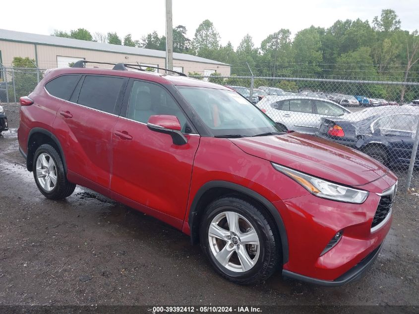 2020 TOYOTA HIGHLANDER LE - 5TDBZRBHXLS002684