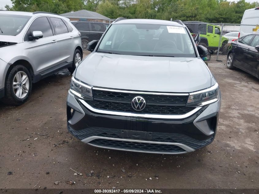 2022 Volkswagen Taos 1.5T S VIN: 3VVAX7B23NM012673 Lot: 39392417