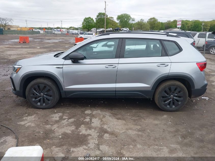 2022 Volkswagen Taos 1.5T S VIN: 3VVAX7B23NM012673 Lot: 39392417