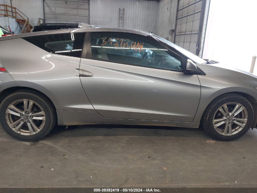 2011 Honda Cr-Z Ex VIN: JHMZF1D63BS014331 Lot: 39392419