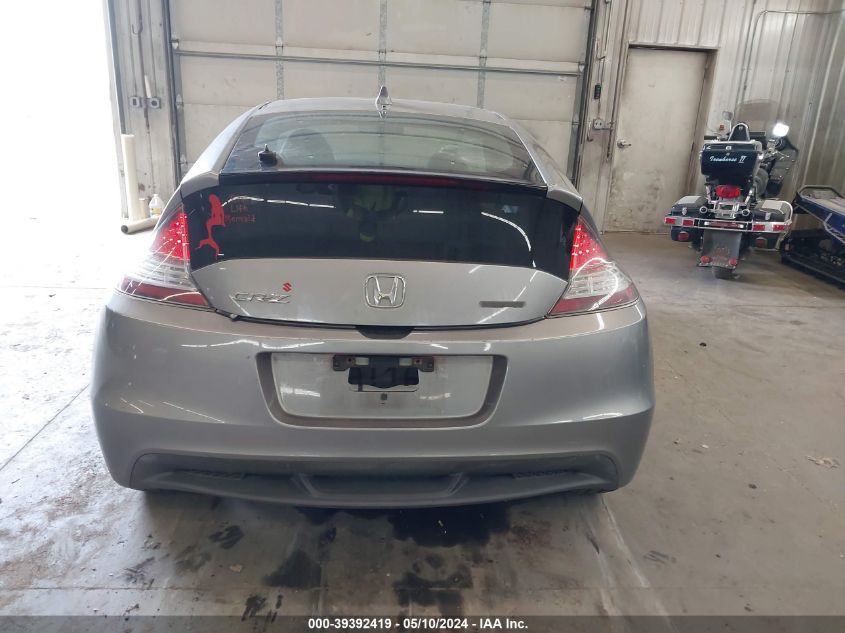 2011 Honda Cr-Z Ex VIN: JHMZF1D63BS014331 Lot: 39392419