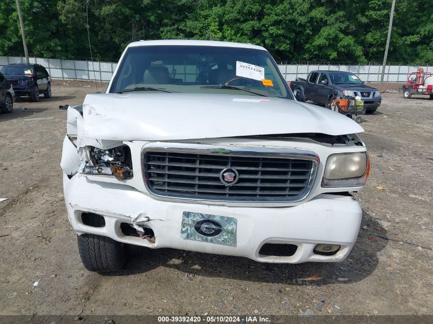 2000 Cadillac Escalade Standard VIN: 1GYEK13R5YR129630 Lot: 39392420