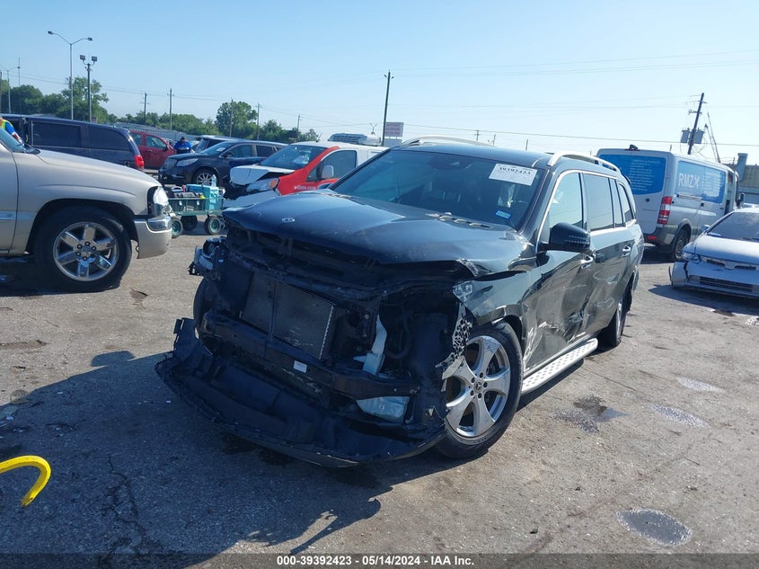 2018 Mercedes-Benz Gls 450 4Matic VIN: 4JGDF6EE8JB057555 Lot: 39392423