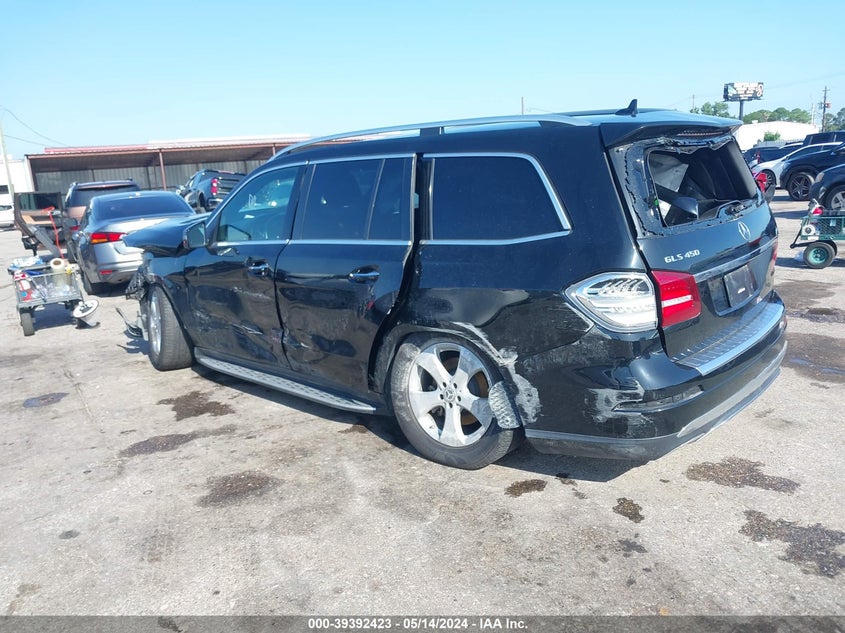 2018 Mercedes-Benz Gls 450 4Matic VIN: 4JGDF6EE8JB057555 Lot: 39392423