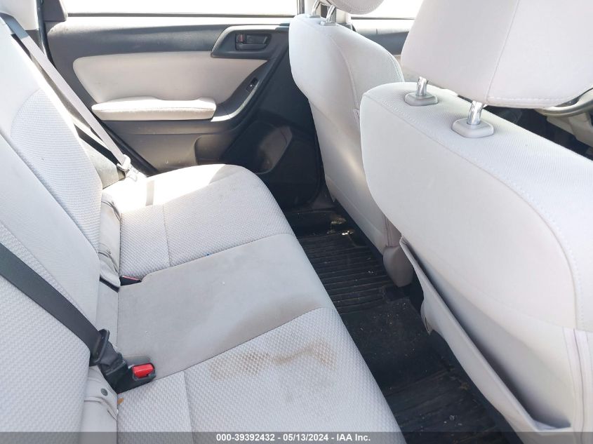 2015 Subaru Forester 2.5I VIN: JF2SJABC1FH549611 Lot: 39392432