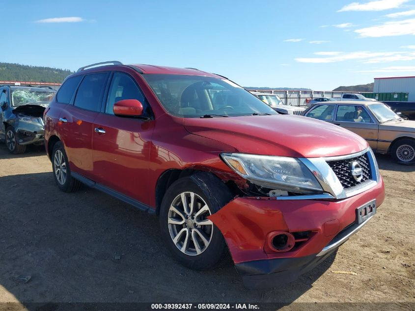 2016 Nissan Pathfinder S VIN: 5N1AR2MM8GC660066 Lot: 39392437