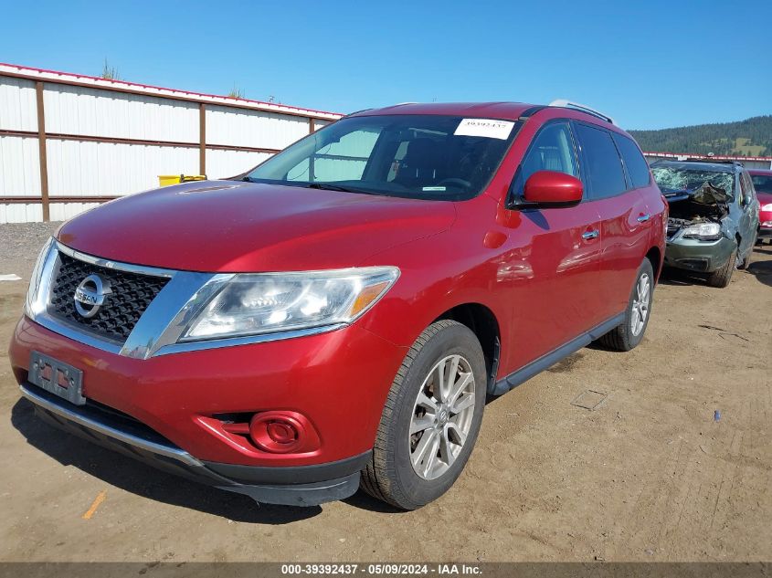 2016 Nissan Pathfinder S VIN: 5N1AR2MM8GC660066 Lot: 39392437