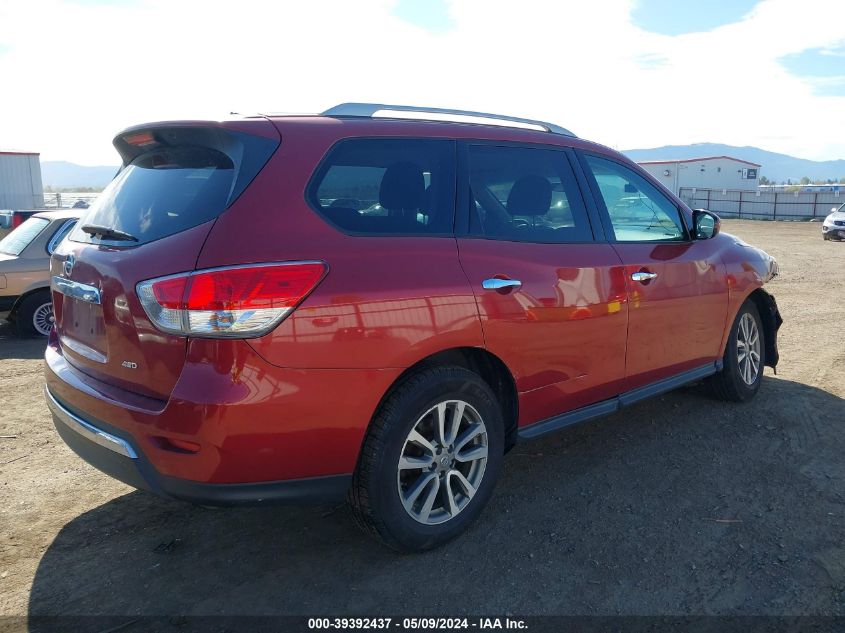 2016 Nissan Pathfinder S VIN: 5N1AR2MM8GC660066 Lot: 39392437