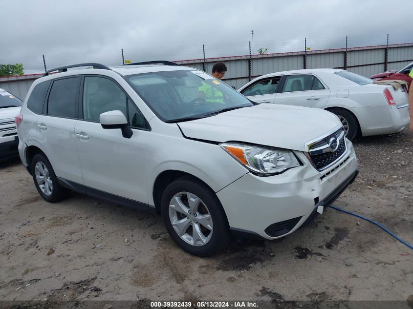 2015 Subaru Forester 2.5I Premium VIN: JF2SJADC5FH824782 Lot: 39392439