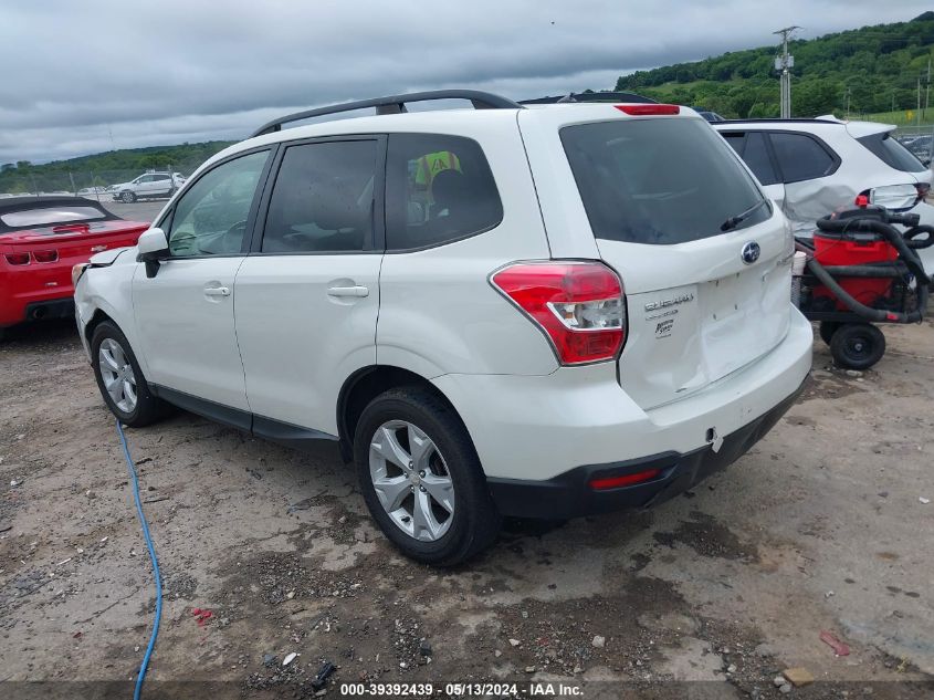 2015 Subaru Forester 2.5I Premium VIN: JF2SJADC5FH824782 Lot: 39392439