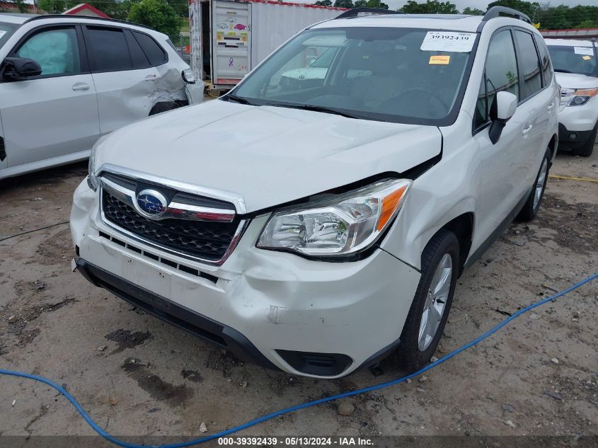 2015 Subaru Forester 2.5I Premium VIN: JF2SJADC5FH824782 Lot: 39392439