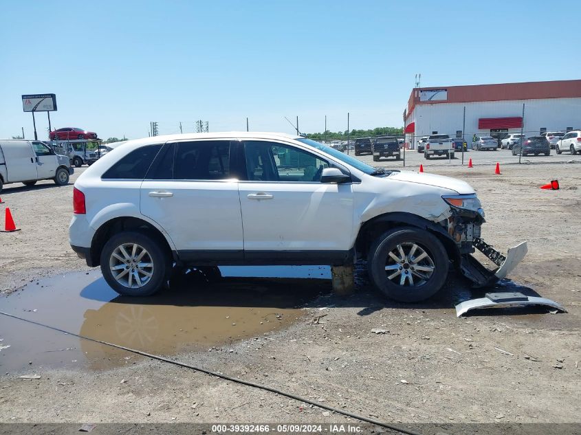 2013 Ford Edge Limited VIN: 2FMDK3KC6DBA65181 Lot: 39392466