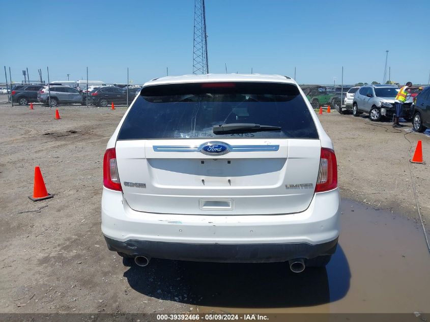 2013 Ford Edge Limited VIN: 2FMDK3KC6DBA65181 Lot: 39392466