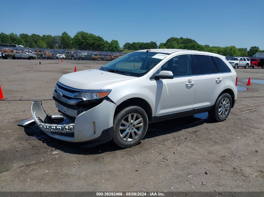 2013 Ford Edge Limited VIN: 2FMDK3KC6DBA65181 Lot: 39392466