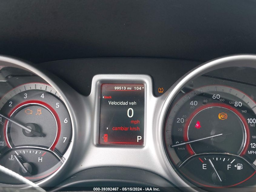 2018 Dodge Journey Sxt VIN: 3C4PDCBG5JT526210 Lot: 39392467