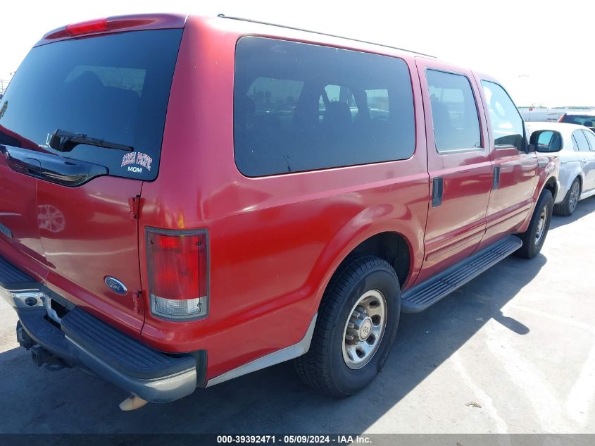 2004 Ford Excursion Xls/Xlt VIN: 1FMNU40L54EA71159 Lot: 39392471