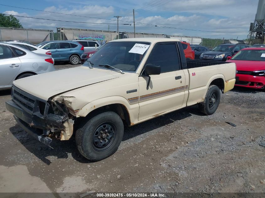 1987 Mazda B2000 VIN: JM2UF1119H0538684 Lot: 39392475