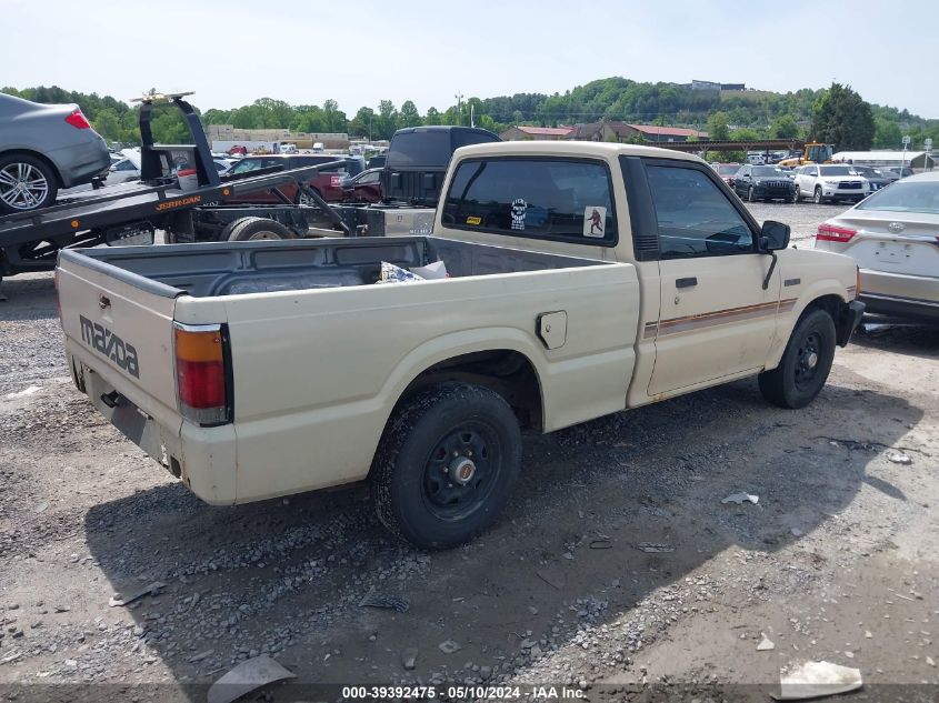 1987 Mazda B2000 VIN: JM2UF1119H0538684 Lot: 39392475