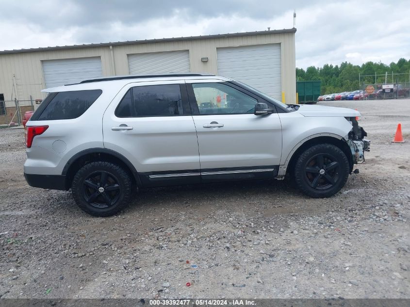 2017 Ford Explorer Xlt VIN: 1FM5K8D84HGA72512 Lot: 39392477