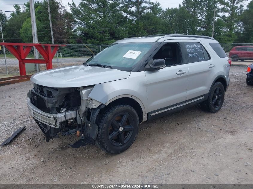 2017 Ford Explorer Xlt VIN: 1FM5K8D84HGA72512 Lot: 39392477