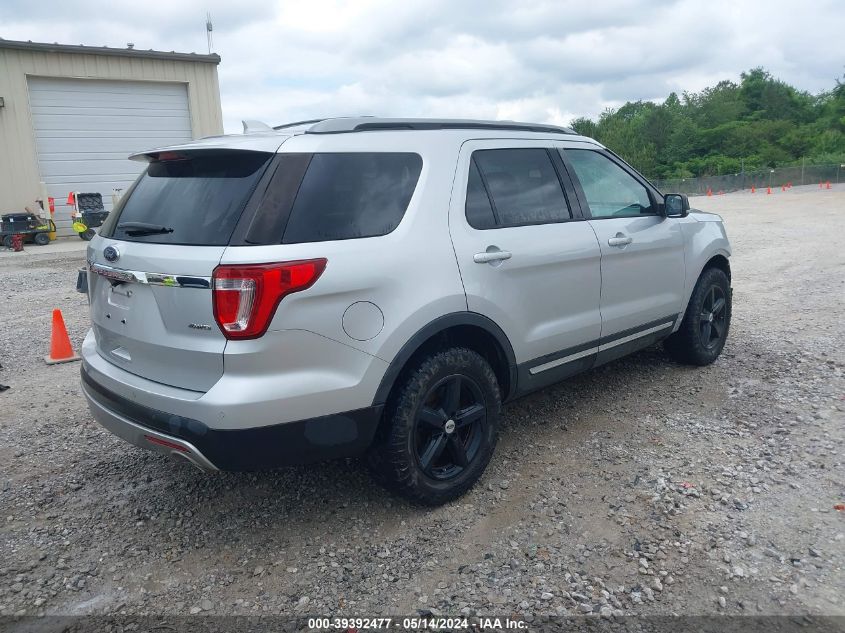 2017 Ford Explorer Xlt VIN: 1FM5K8D84HGA72512 Lot: 39392477